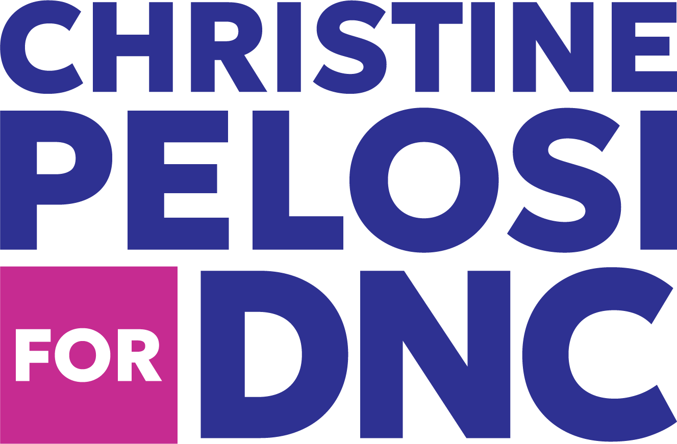 Christine Pelosi for DNC logo